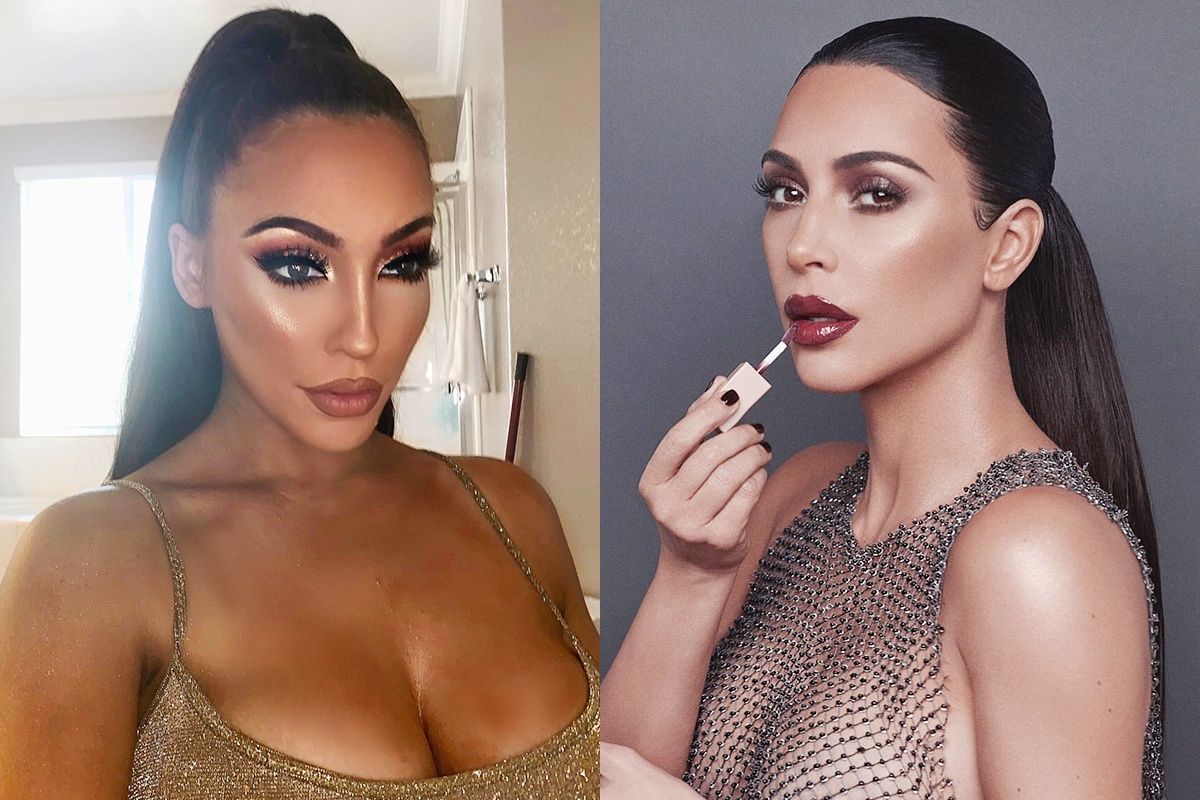 9X danh 6 tieng/ngay de hoa trang thanh Kim Kardashian hinh anh