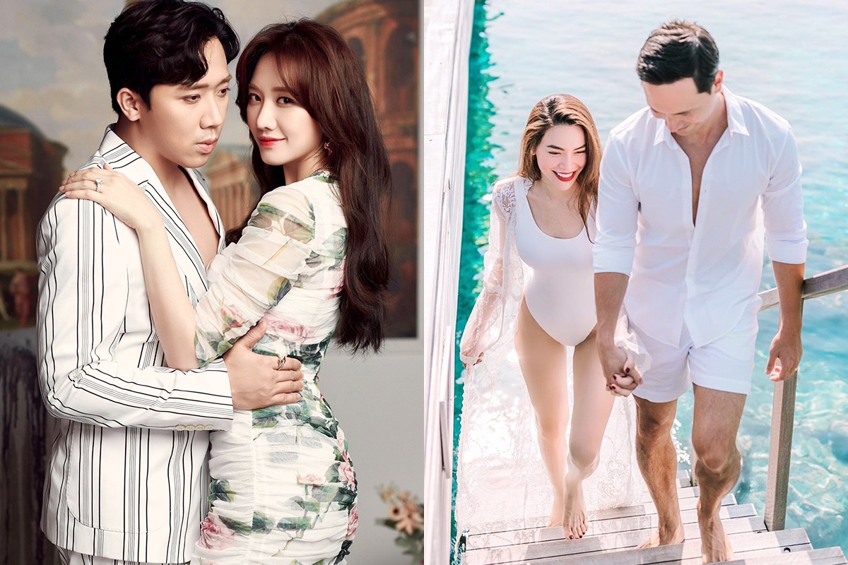 4 cap sao Viet noi tieng mac do the nao khi o ben nhau? hinh anh