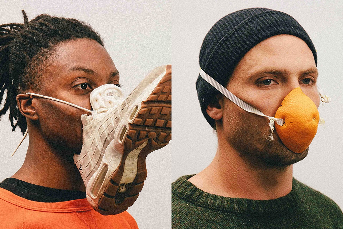 Giay, vo cam va cac y tuong lam khau trang doc la hinh anh