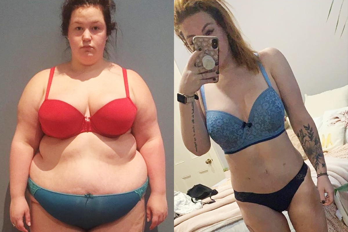 Co gai giam 76 kg sau khi bi bat nat, kho sinh con hinh anh