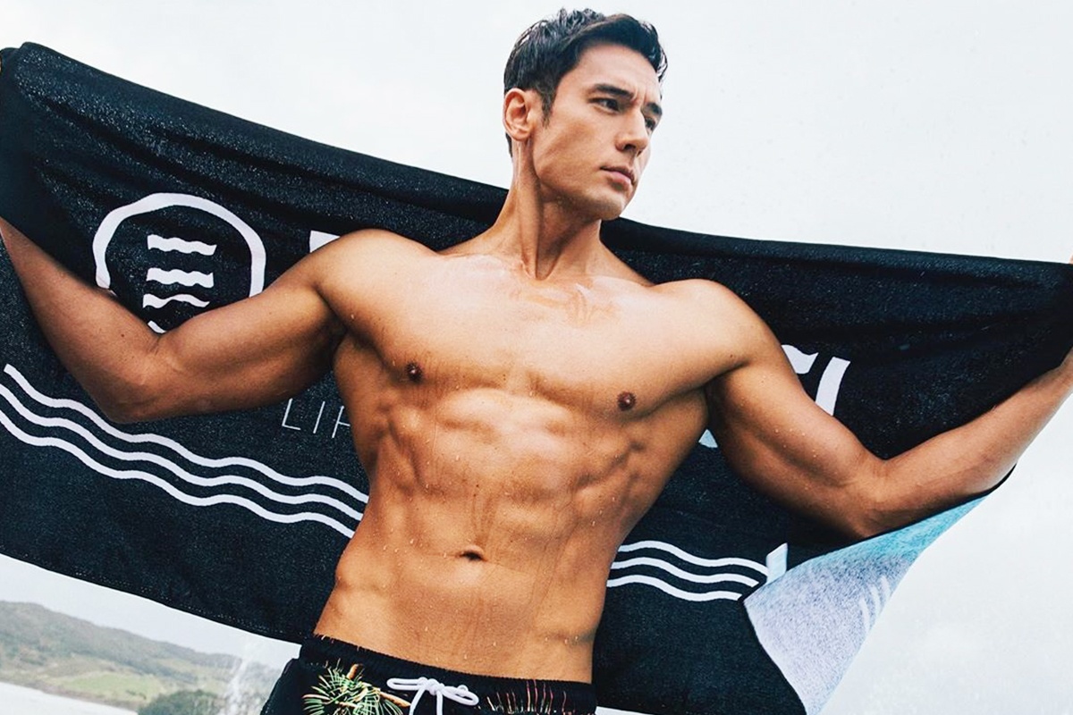 Nam dien vien 'Gia dinh la so mot' khoe co bung 6 mui hinh anh