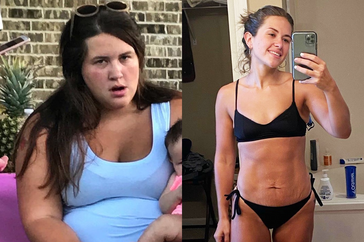 Ba me 3 con giam 45 kg sau 13 thang hinh anh