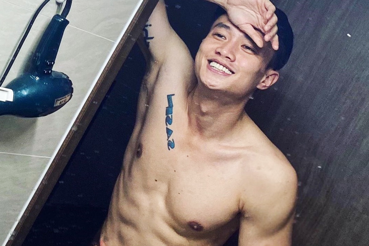 Quoc Truong: 'Toi tap gym 5 buoi/tuan de co co bung 6 mui' hinh anh