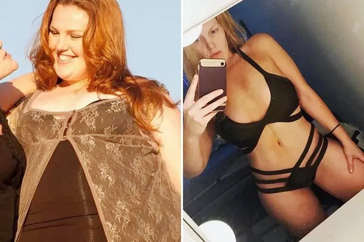 nguoi phu nu giam can anh 1