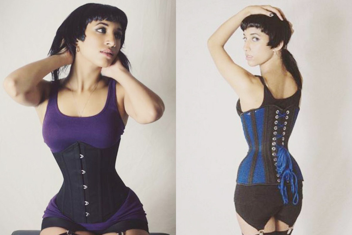 Co gai co vong eo 46 cm sau 7 nam mac corset hinh anh