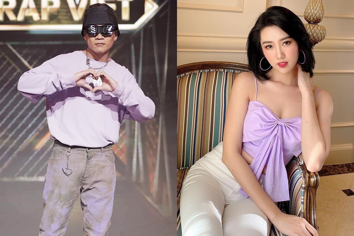 Wowy va dan sao Viet sanh dieu voi trang phuc mau tim hinh anh