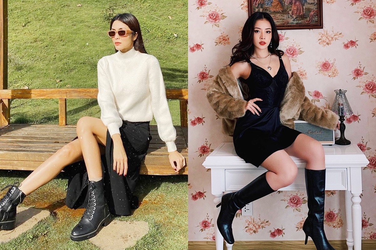 Tang Thanh Ha va dan my nhan Viet thich di boots hinh anh