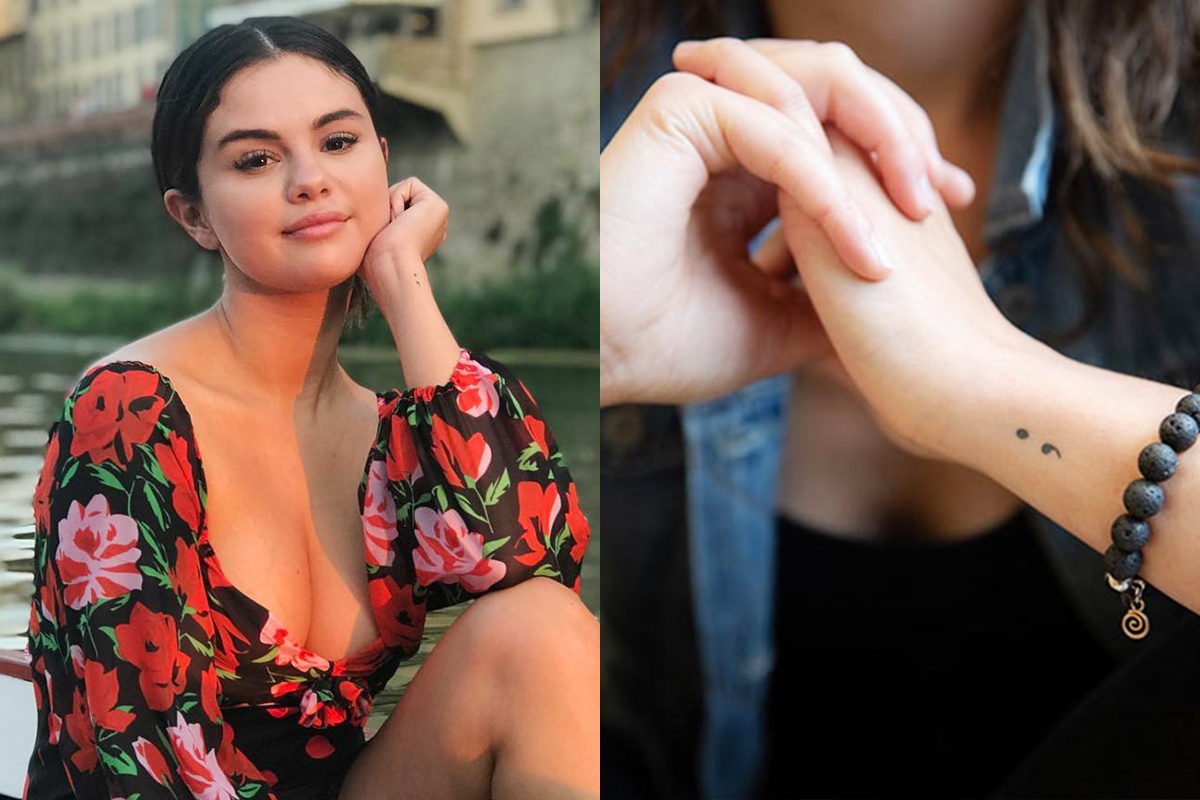 Vi sao Selena Gomez xam hinh dau cham phay? hinh anh