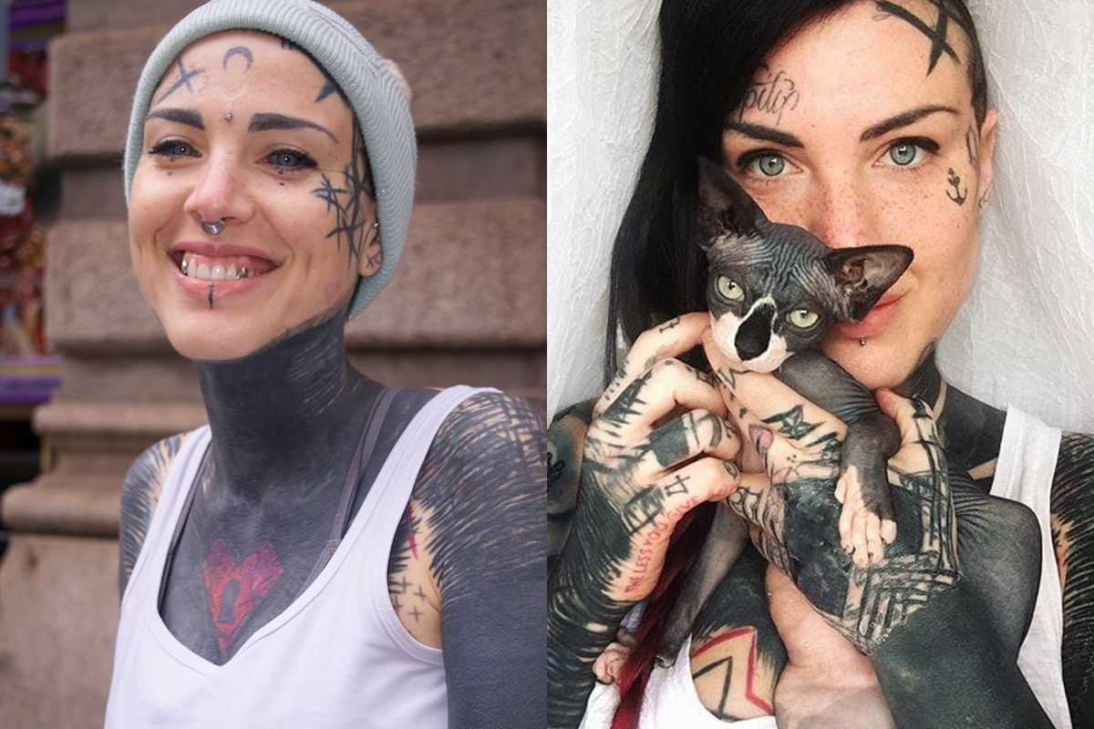 Nu tho xam di nguoc tieu chuan ve ve dep hinh anh