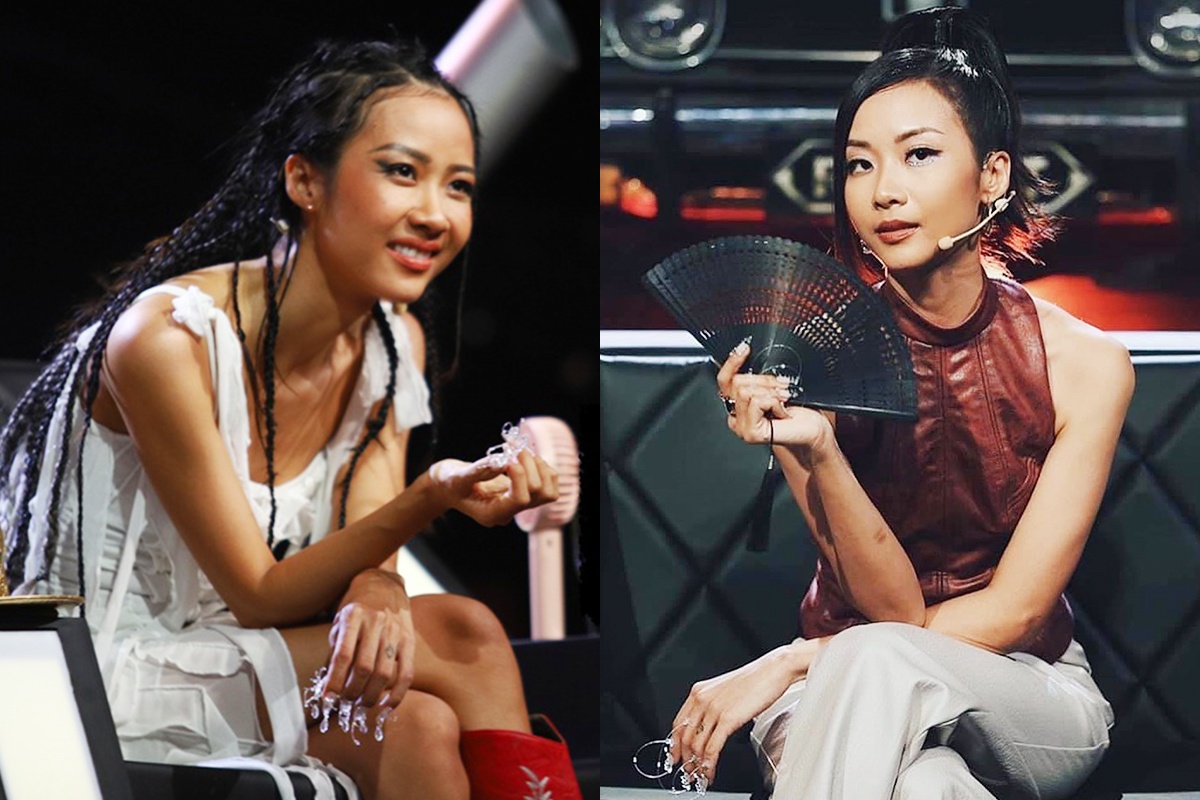 Suboi lam mong tay day dien, ngon lua tai Rap Viet hinh anh