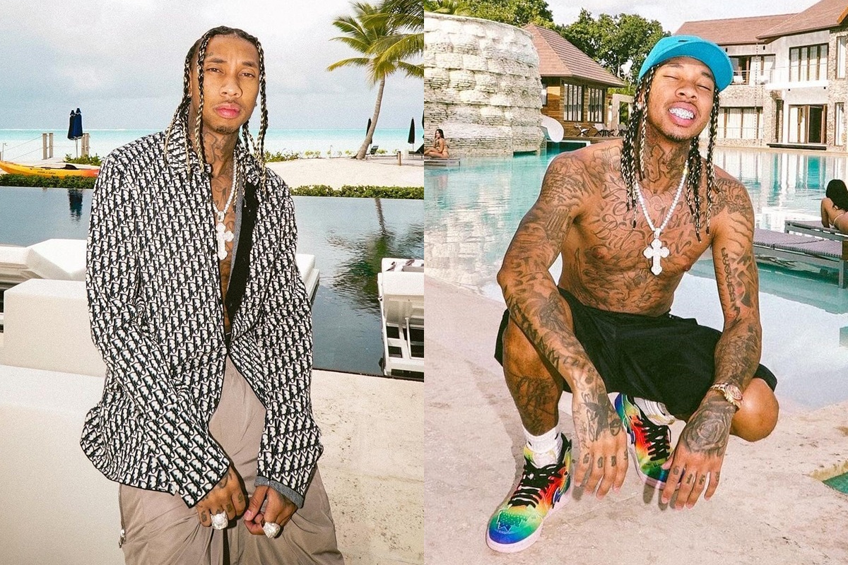 Rapper goc Viet Tyga dien hang hieu, dinh kim cuong len rang hinh anh