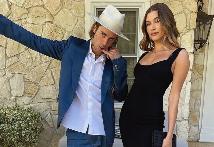 Justin Bieber bi che mac xau khi du dam cuoi cung vo hinh anh