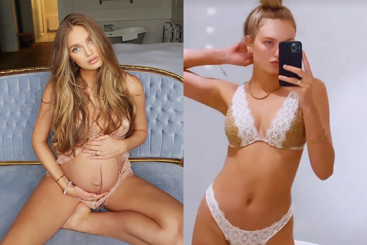 Thien than noi y khoe dang goi cam sau khi sinh con hinh anh