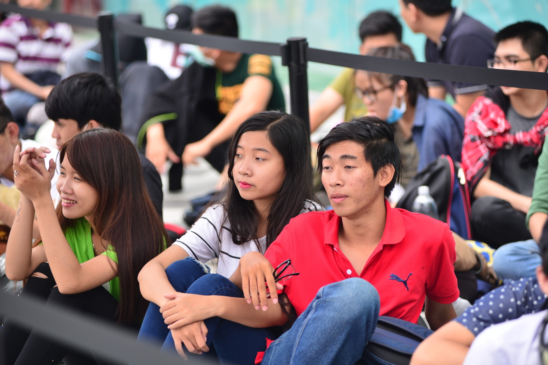 Xep hang mua Galaxy S7 anh 5