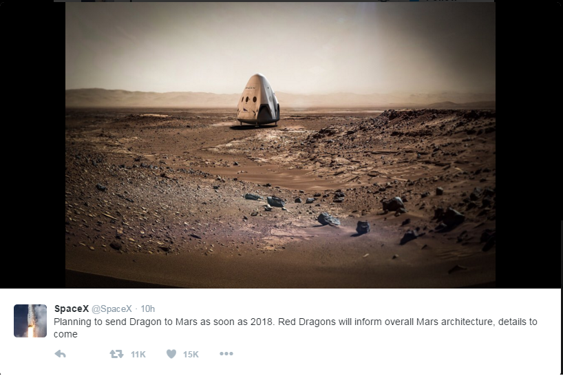 Elon Musk muon chinh phuc sao Hoa anh 1