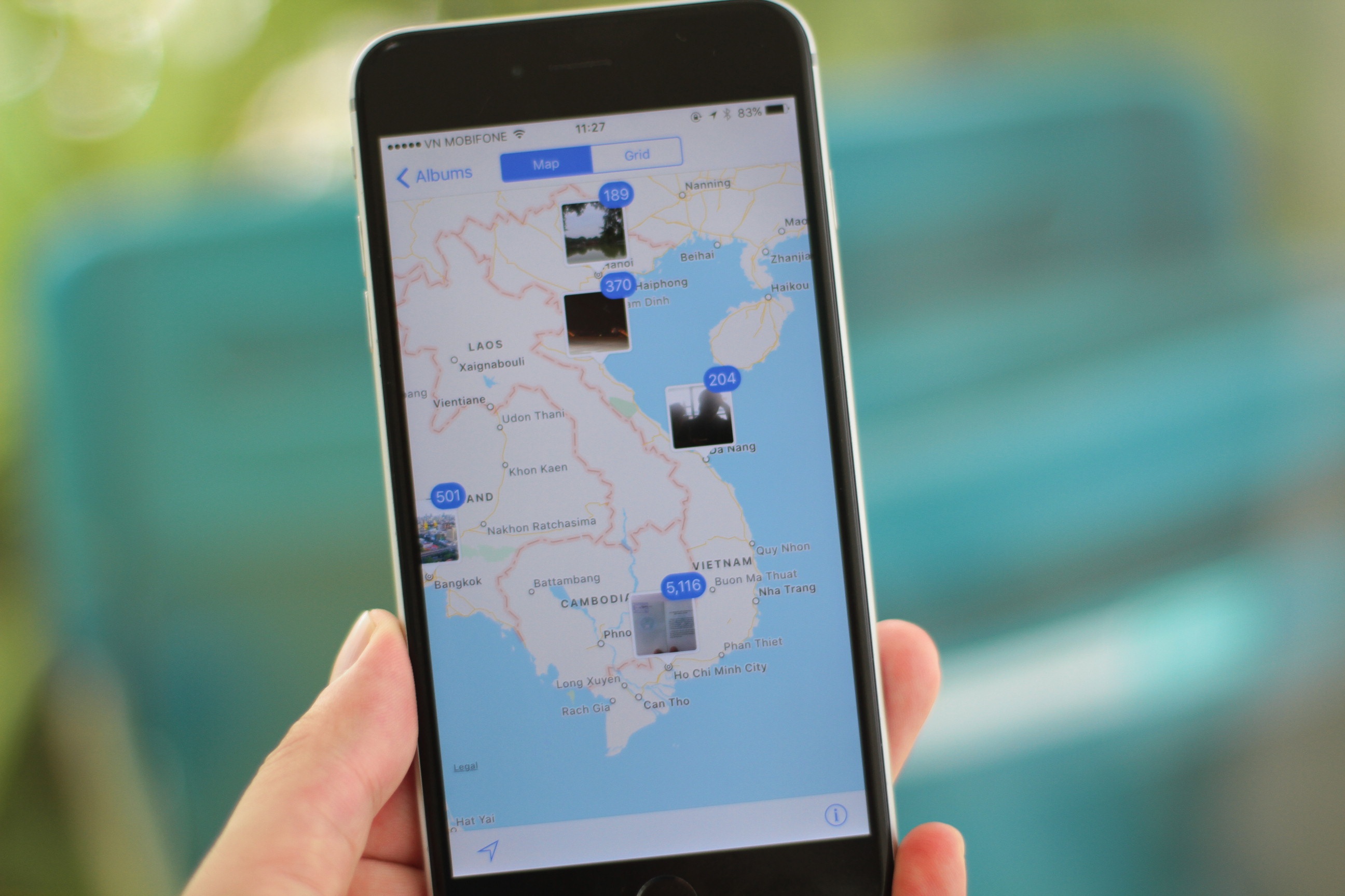 Dung thu iOS 10 tren iPhone anh 7