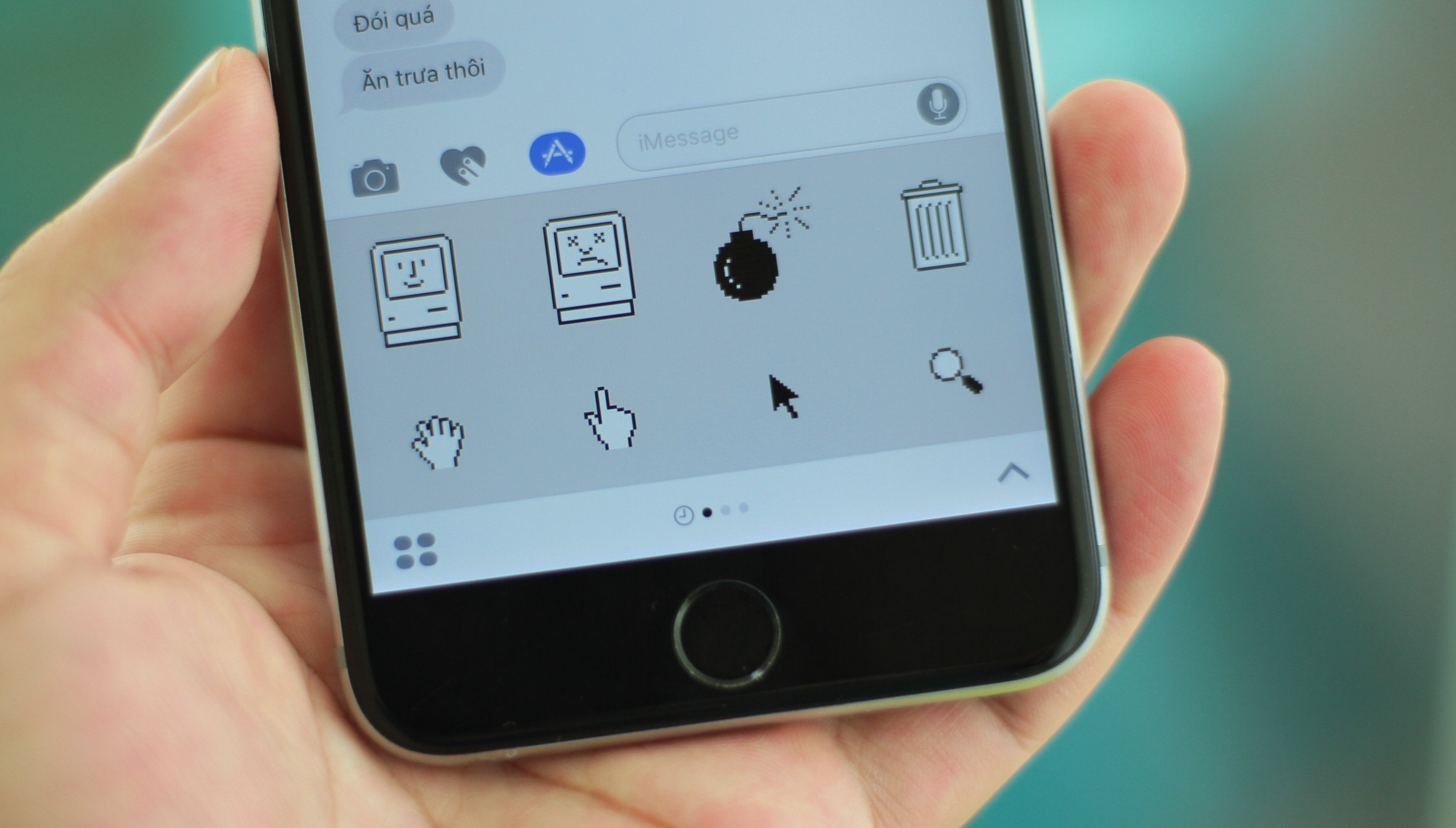Dung thu iOS 10 tren iPhone anh 8