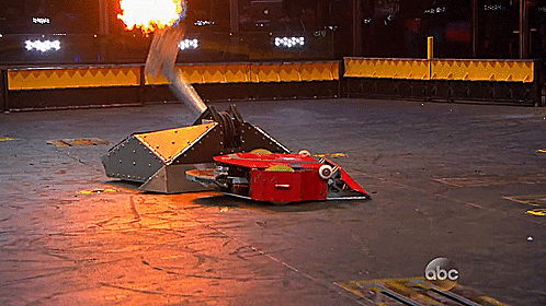 Giai robot chien dau tren truyen hinh My tro lai hinh anh