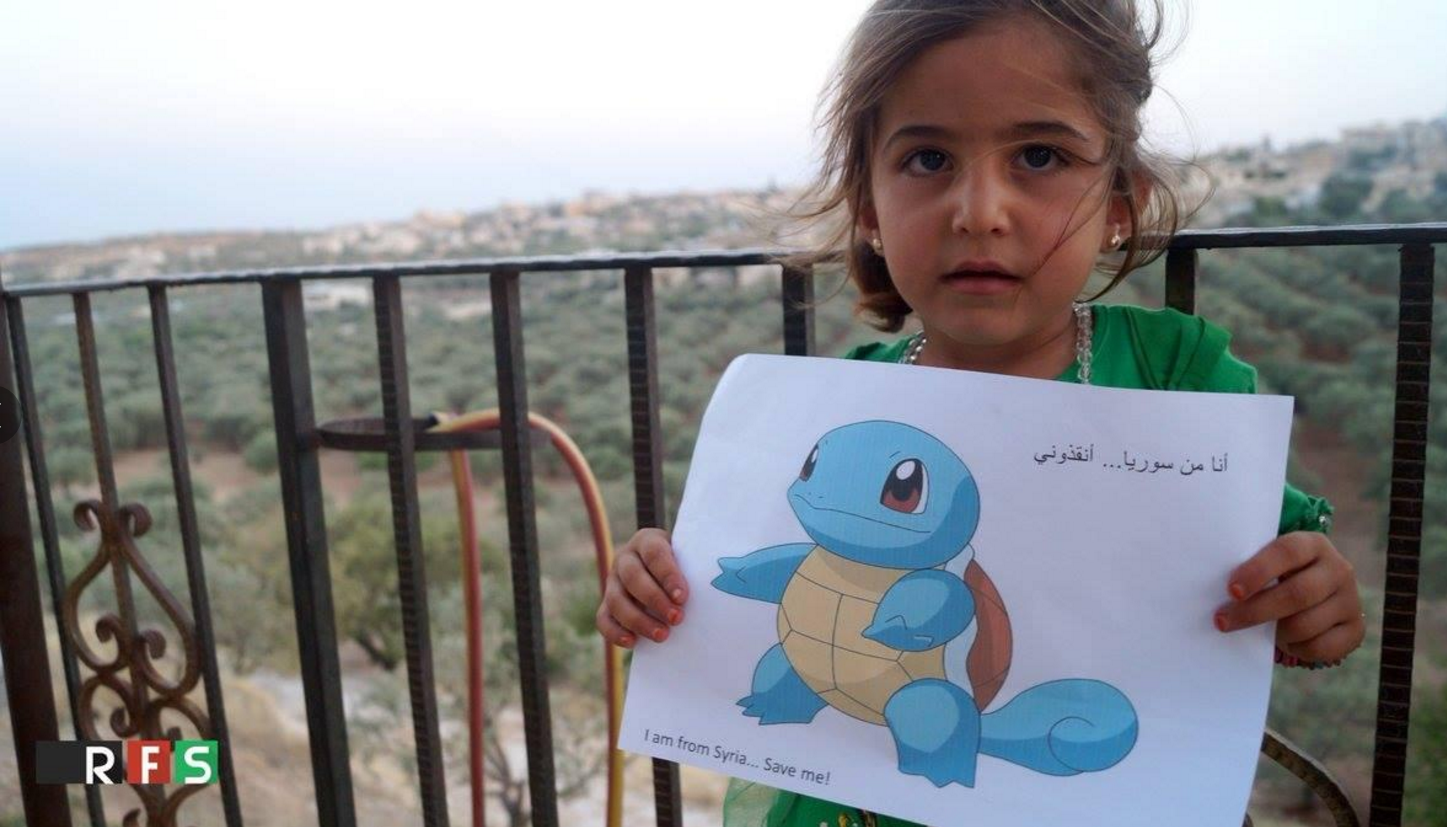trẻ em syria và Pokemon Go ảnh 2 tre em syria va Pokemon Go anh 2