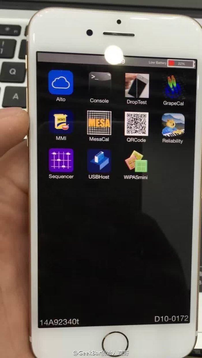 iPhone 7chay he dieu hanh noi bo anh 1