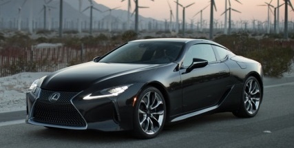 Lexus LC500 2017 khoe dang duoi hoang hon hinh anh