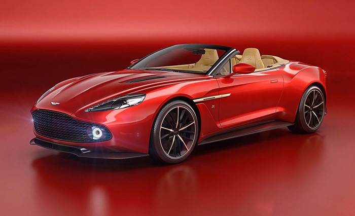 Aston Martin ra mat sieu xe Vanquish Zagato Volante hinh anh