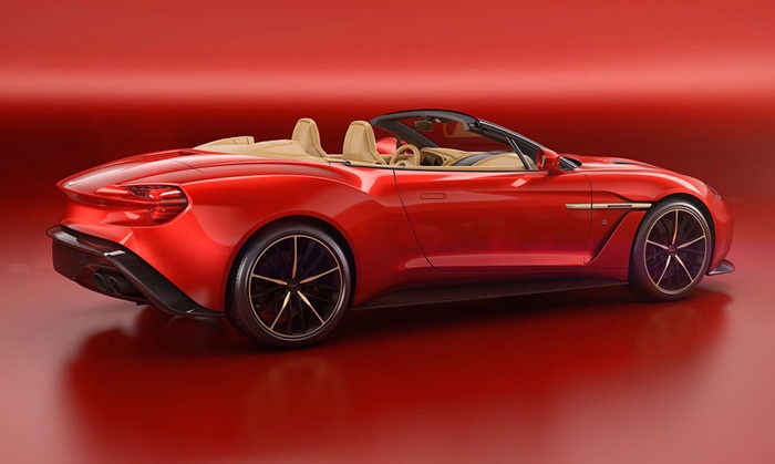 Aston Martin ra mat xe Vanquish Zagato Volante anh 1