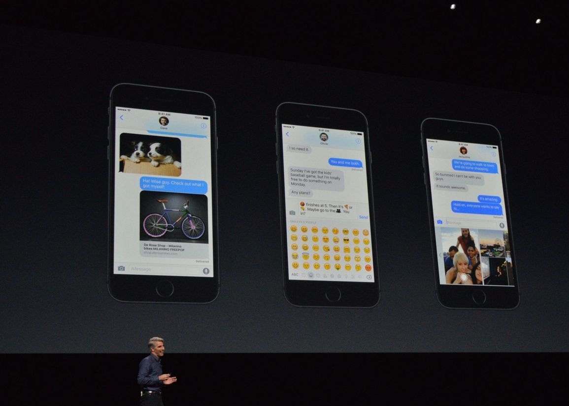 iMessage tren iPhone anh 1