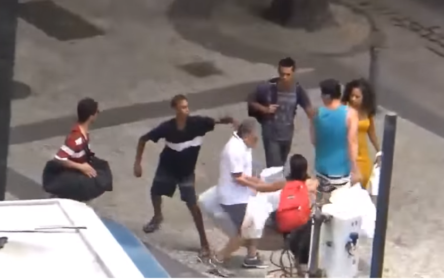 Nan trom cuop o Brazil hinh anh