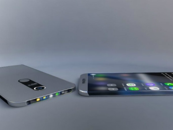 Y tuong smartphone Nokia khong vien, hai man hinh hinh anh