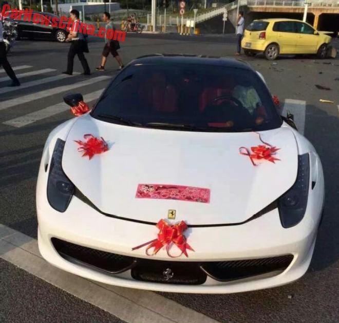 Siêu xe Ferrari bị hỏng nặng ảnh 1 Sieu xe Ferrari bi hong nang anh 1