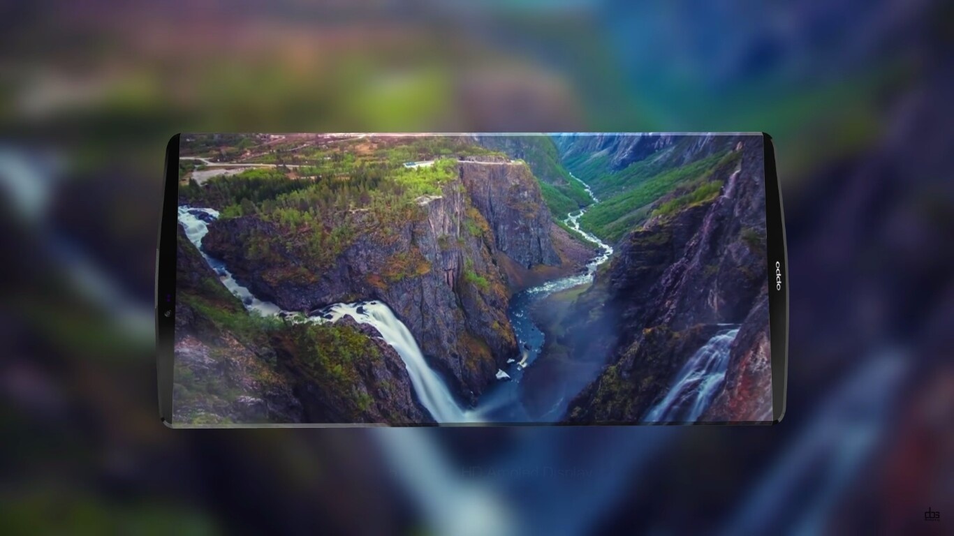 Ban thiet ke Oppo Find 9 vien canh, Snapdragon 835, RAM 6 GB hinh anh