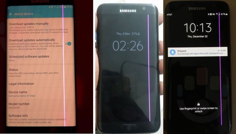 Galaxy S7 Edge loi man hinh soc hong hinh anh