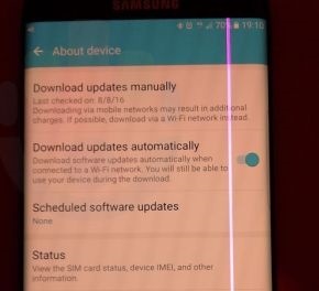 Galaxy S7 edge bi to loi man hinh soc hong hinh anh