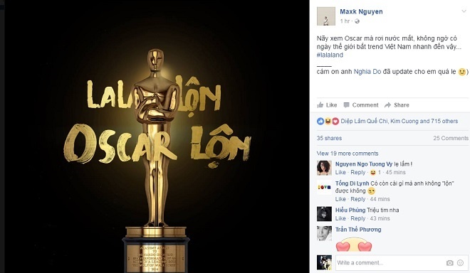 giới nghệ sĩ phản ứng trao nhầm oscar ảnh 9 gioi nghe si phan ung trao nham oscar anh 9