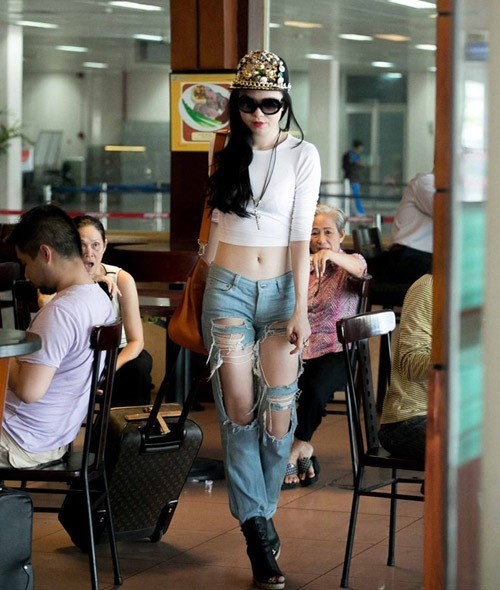 mốt quần rách 2016 ảnh 7 mot quan rach 2016 anh 7