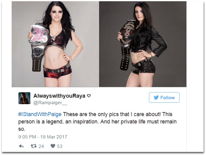 Fan bảo vệ sao WWE lộ ảnh nóng ảnh 6 Fan bao ve sao WWE lo anh nong anh 6