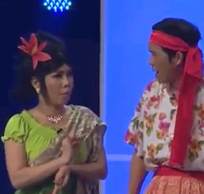 Hoai Linh day Viet Huong noi tieng Thai 'lu khap' hinh anh