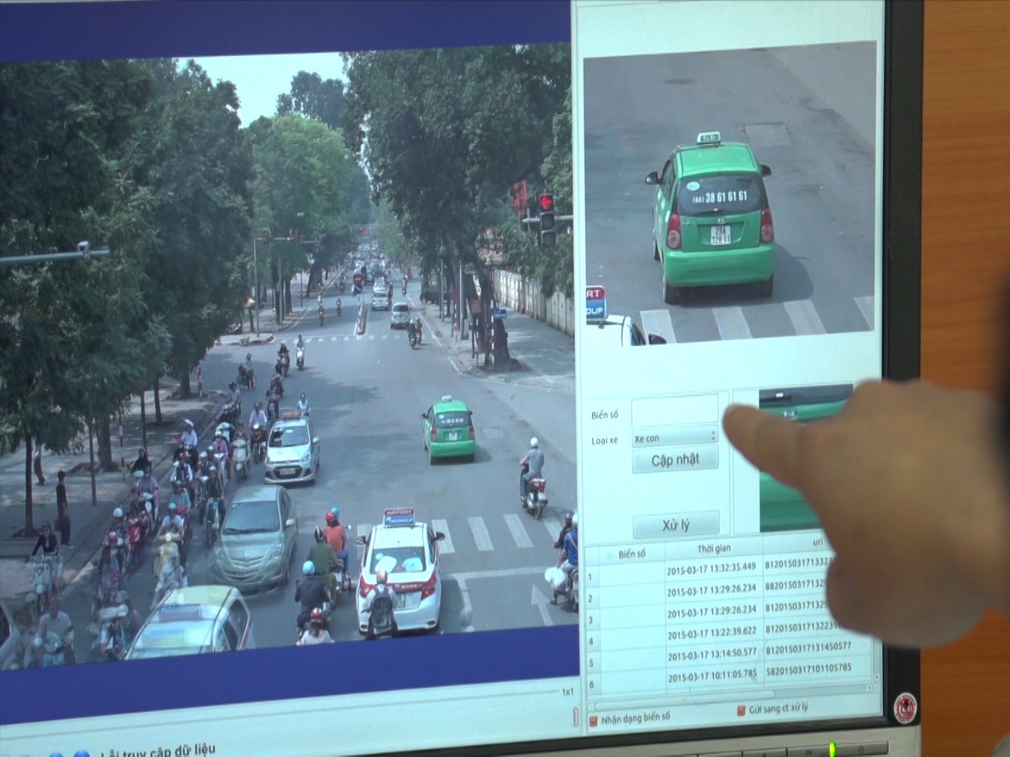 Quy trinh xu phat nong vi pham giao thong o Ha Noi hinh anh