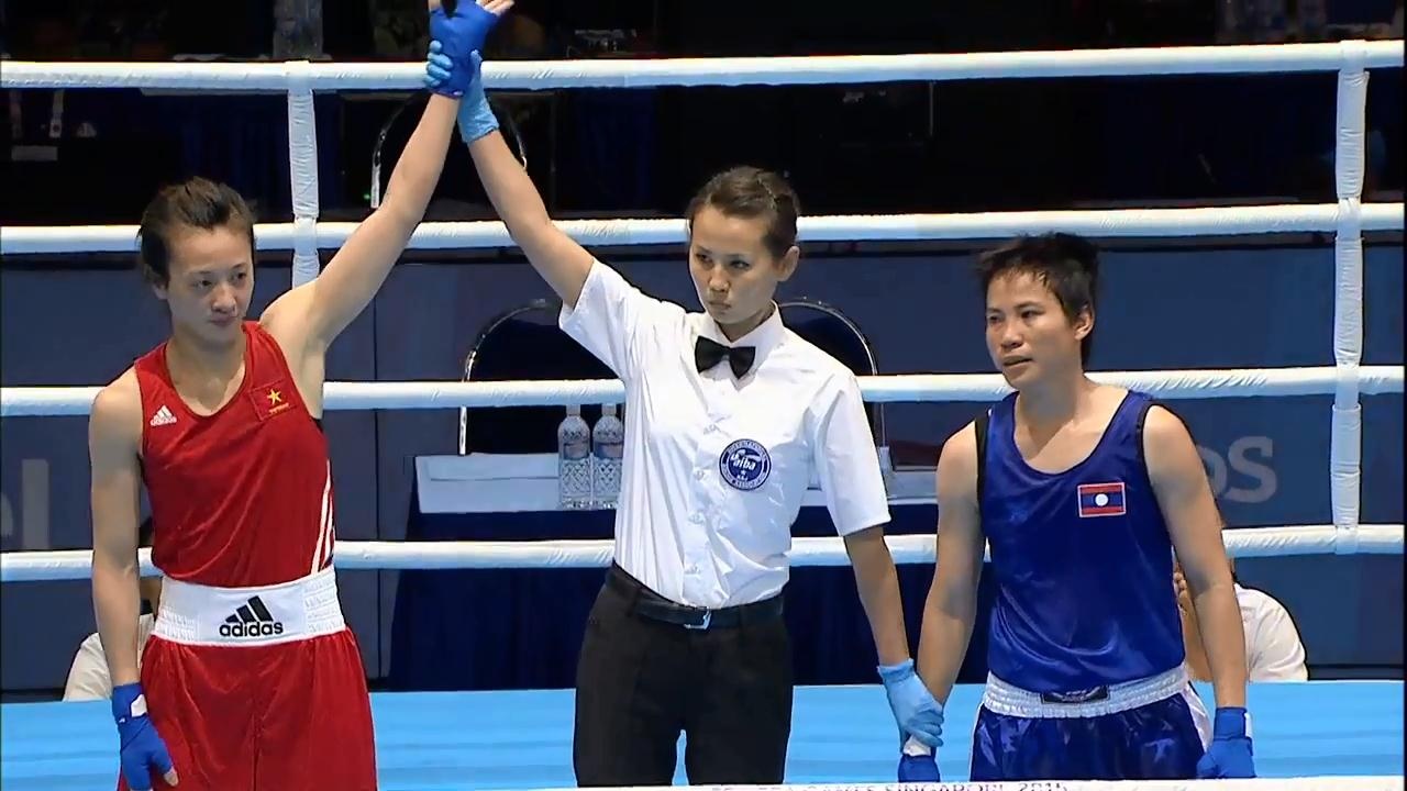 Nguoi dep quyen anh Nguyen Thi Yen thang tien vao ban ket hinh anh