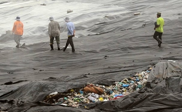 Toan canh bai rac Da Phuoc hinh anh