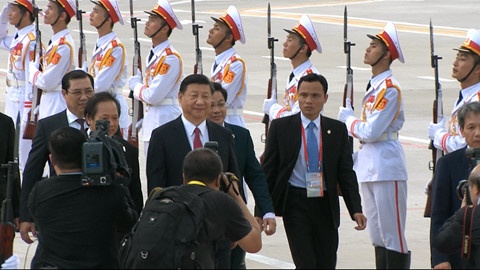 Chu tich Trung Quoc Tap Can Binh tham Viet Nam hinh anh