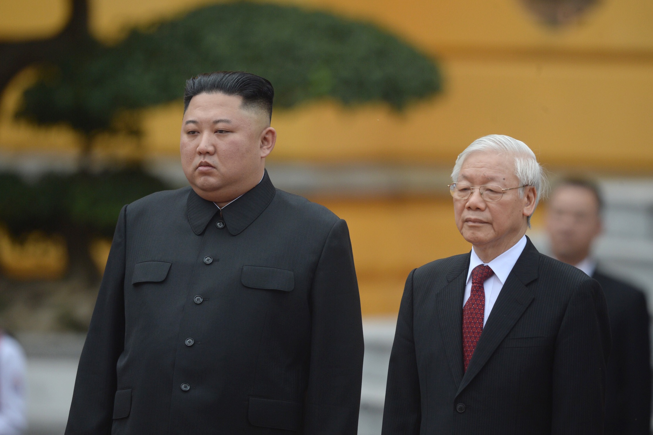 Video le don chinh thuc Chu tich Trieu Tien Kim Jong Un hinh anh