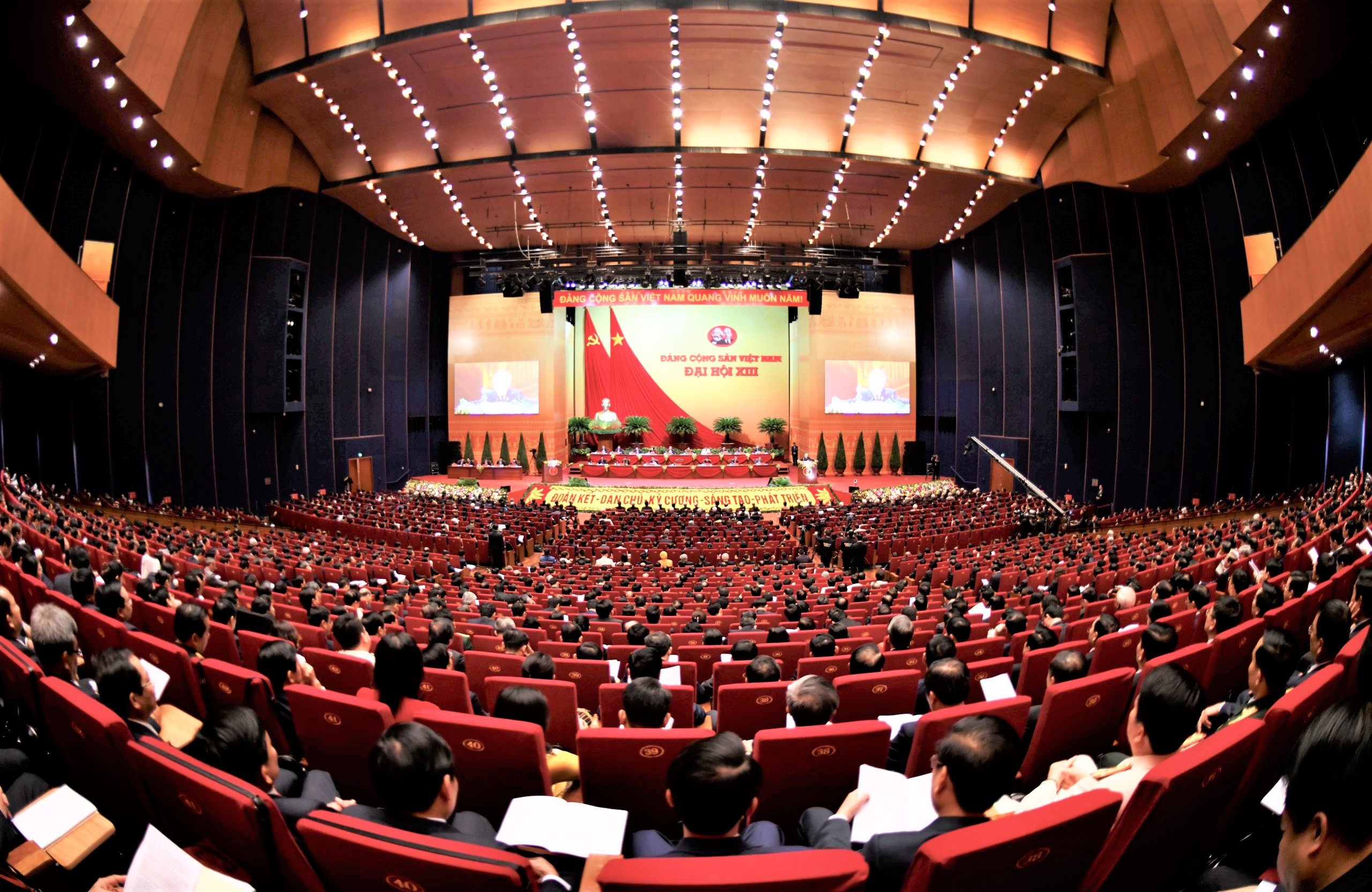 Truc tiep khai mac Dai hoi Dang XIII hinh anh