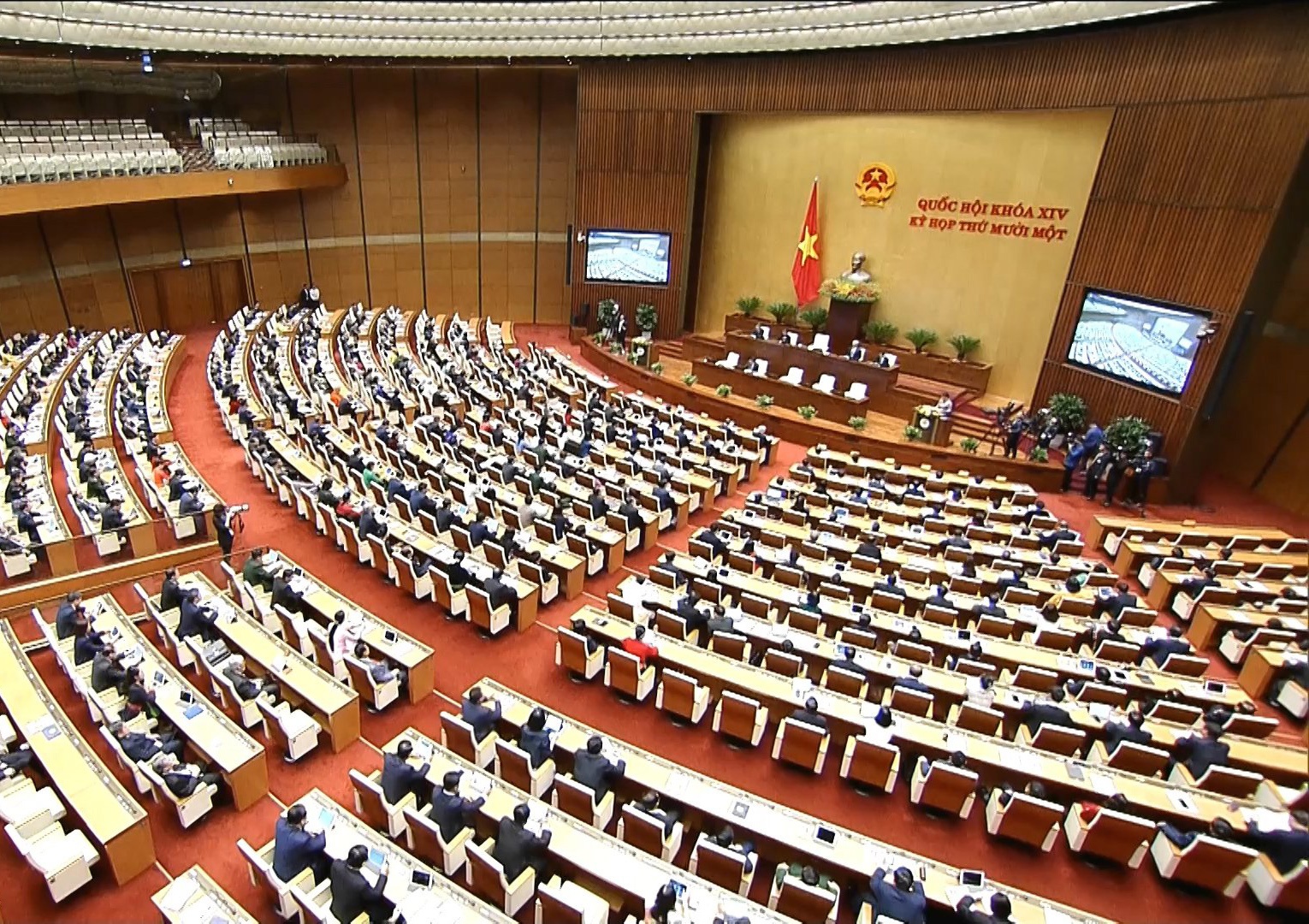 Khai mac ky hop cuoi cung Quoc hoi khoa XIV hinh anh