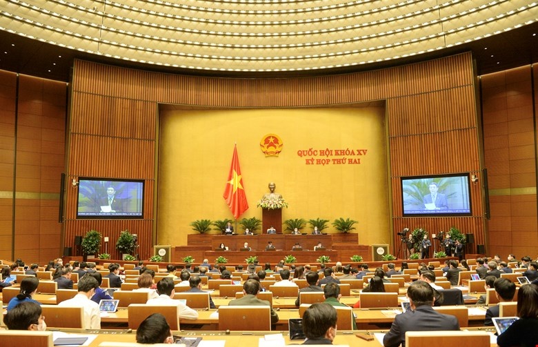 Quoc hoi tiep tuc thao luan ve phat trien kinh te - xa hoi hinh anh