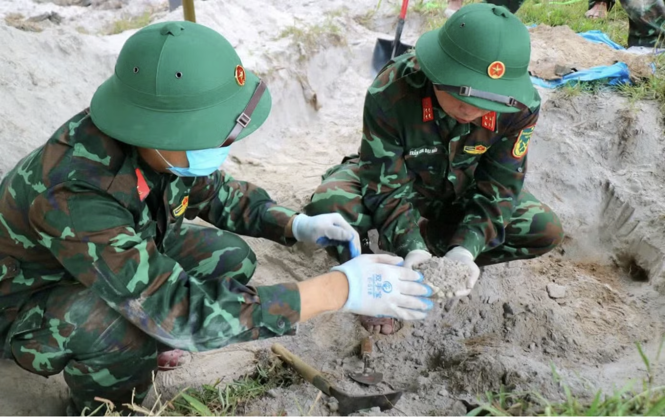 Phát hiện hài cốt liệt sĩ, Huế mở rộng tìm ở khu vực ga Hương Thủy