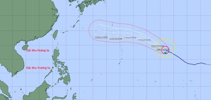Siêu bão Dolphin có thể vượt qua cấp 17, mạnh như siêu bão Sinlaku