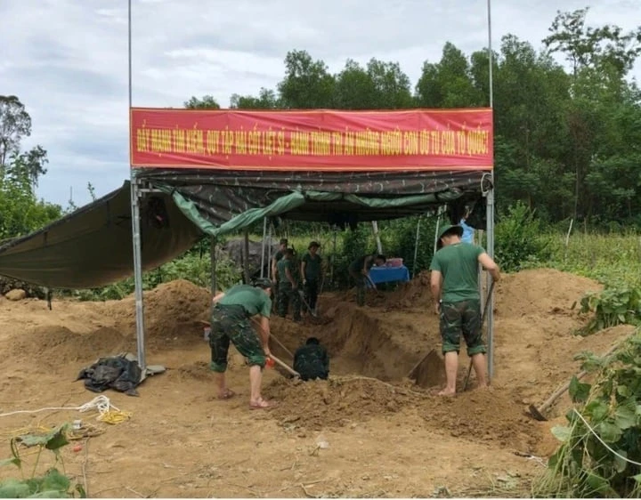 Đà Nẵng quy tập 3 hài cốt liệt sĩ, nghi thuộc lực lượng đặc công