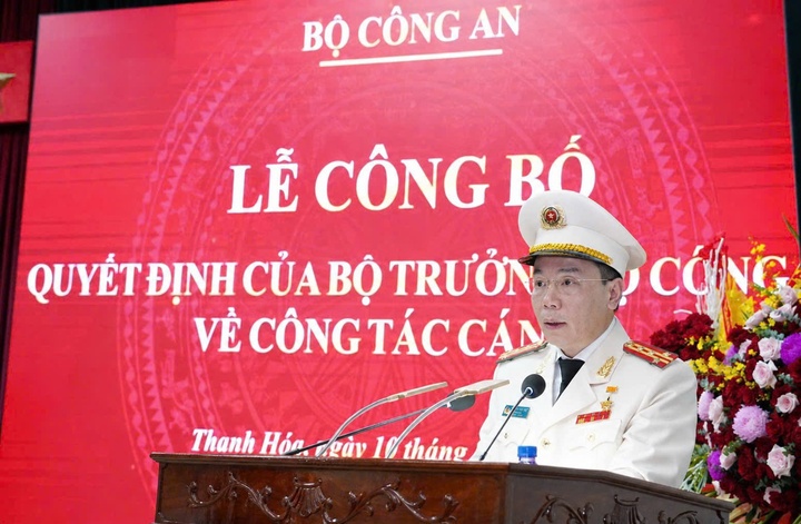 Đại tá Hoàng Quốc Việt làm Giám đốc Công an tỉnh Thanh Hóa